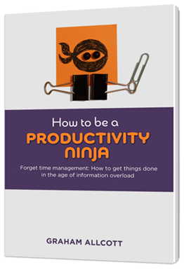 Tonight Graham… I’m going to be a Productivity Ninja