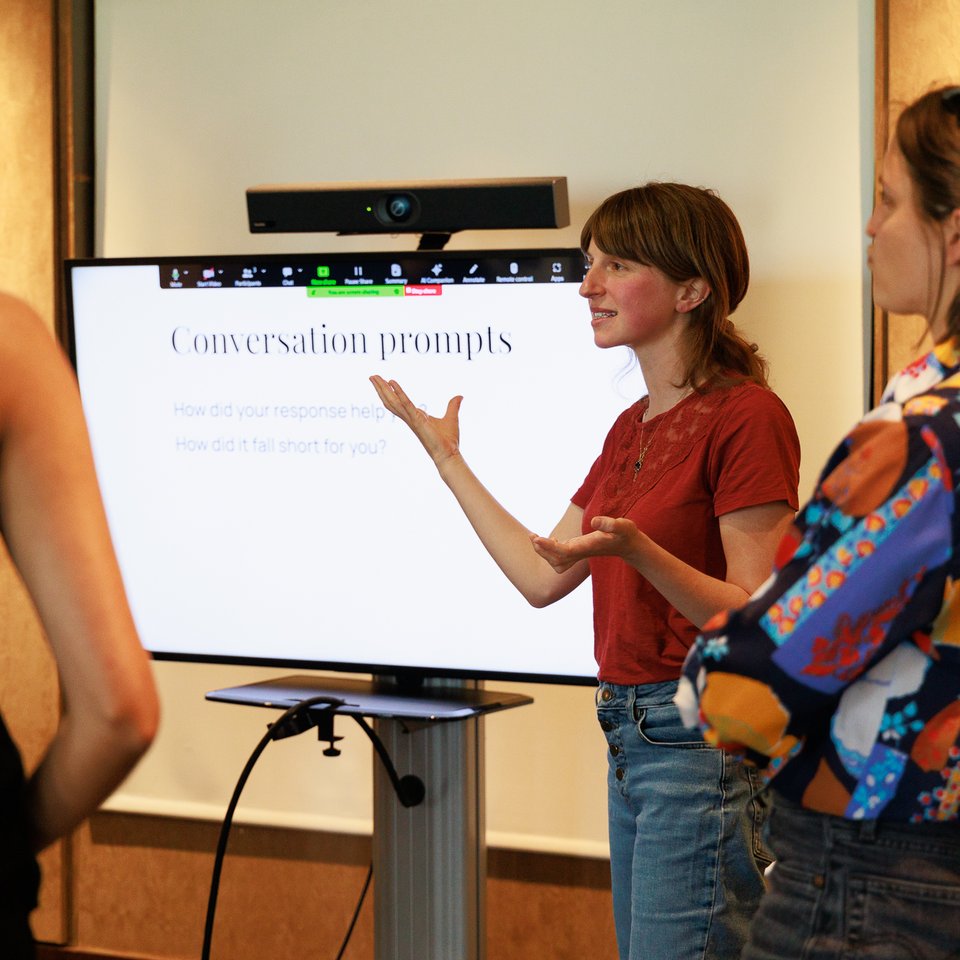 Action shot - trainer