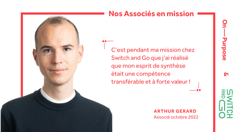 Arthur chez Switch&Go